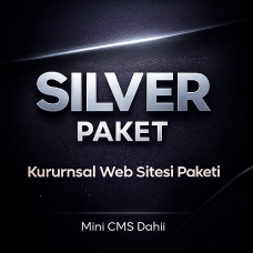 Profesyonel Kurumsal Web Sitesi Tasarım & Geliştirme – SILVER (GÜMÜŞ) PAKET